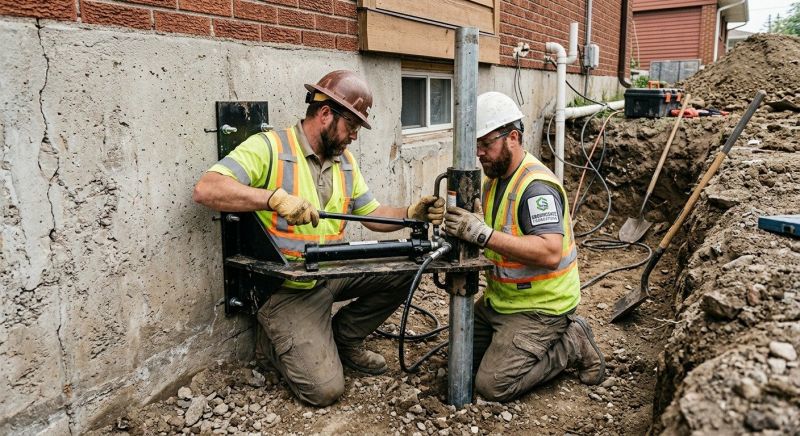 Settling Foundation Service in Woodbine, MD