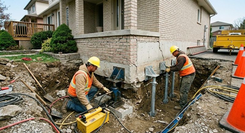 Structural Foundation Repair in Clarksburg, MD