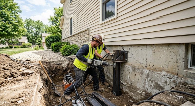 Structural Foundation Repair in Howard County, MD