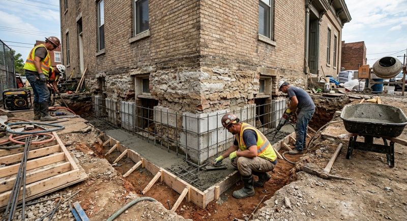 Underpinning Repair in Germantown, MD